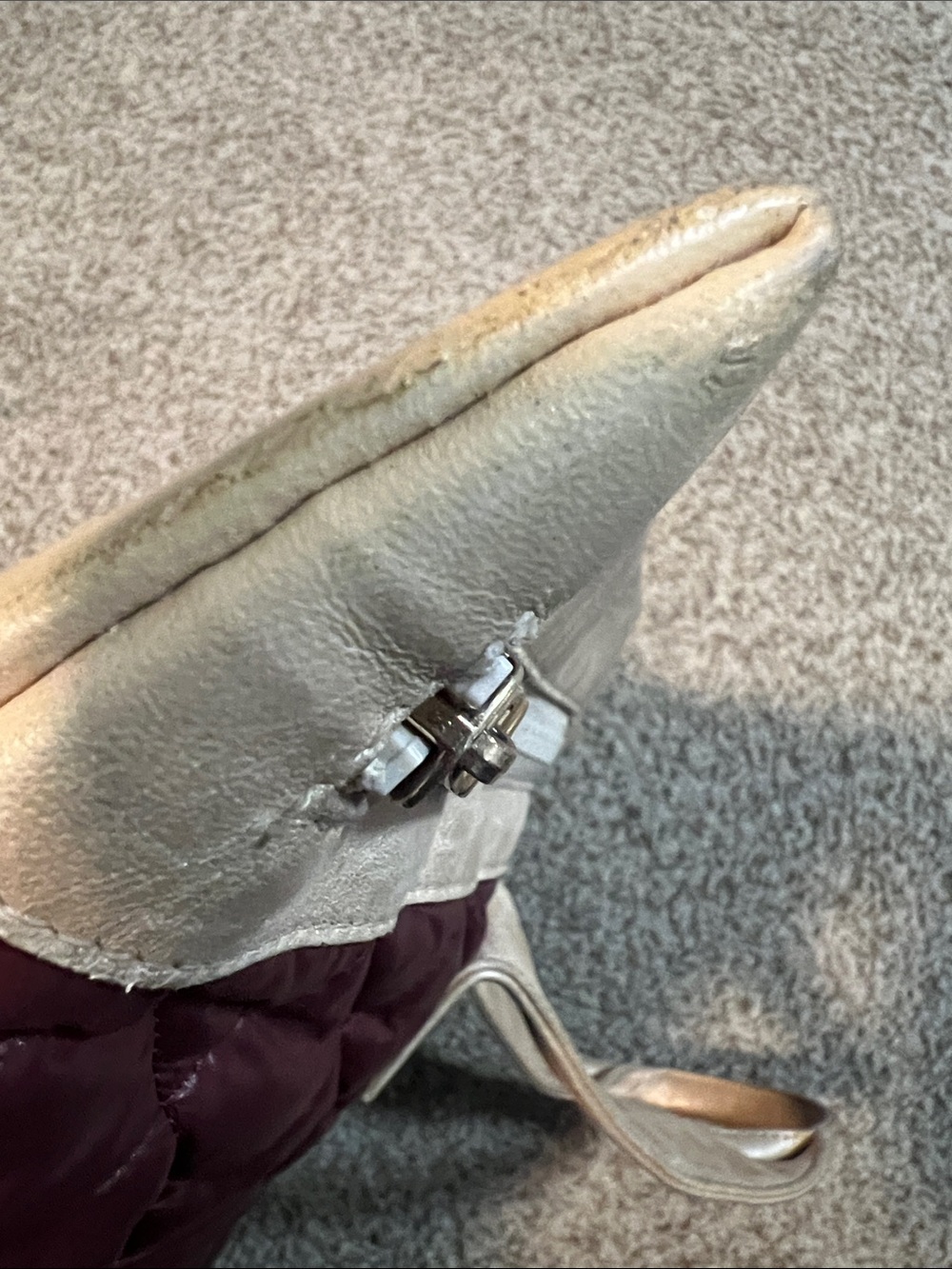 ♥️ CHANEL Coco Cocoon Burgundy Tote - Picture 12 of 17